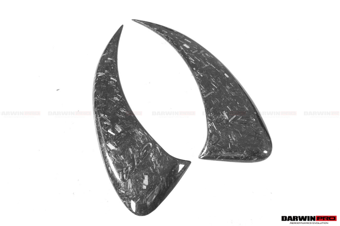 2012 - 2016 Porsche 981 Boxster/Cayman GT4 Style Carbon Fiber Quarter Panel Side Scoops